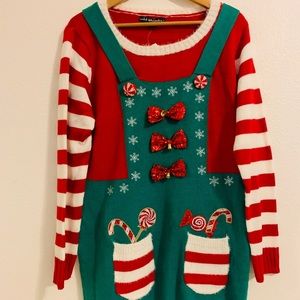 Christmas Long Sleeve Sweater Extra Large